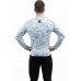 "PRAETORIAN 2.0" -  Arctic White Camouflage Compression Shirt with Long Sleeves