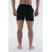 "SPARTAN" - Black Training Shorts with Embroidered Logo