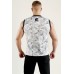 "ARMOUR" - Arctic White Camouflage Mesh Basketball Tank Top for Man