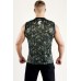 "ARMOUR" - Rainforest Green Camouflage Mesh Basketball Tank Top for Man
