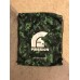 "LOADRUNNER" - Rainforest Green Camouflage Gym/Beach Bag with White Logo Print