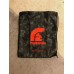 "LOADRUNNER" - Carbon Black Camouflage Gym/Beach Bag with Red Logo Print