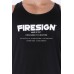 "OLYMPUS" - Black Classic Tank Top for Man with Motivation Print