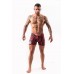 "NAVY BRIEF" - Magma Red Camouflage Swimwear Brief for Man