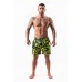 "NAVY FORCE" - Yellow Fluo Camouflage Swimwear Shorts for Man