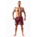 "NAVY FORCE" - Magma Red Camouflage Swimwear Shorts for Man